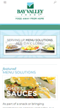 Mobile Screenshot of bayvalleyculinary.com